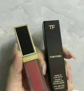 Tom Ford Liquid Lip Luxe Matte #123 Devoted Lip Color Full Size Brand New In Box - Picture 1 of 3