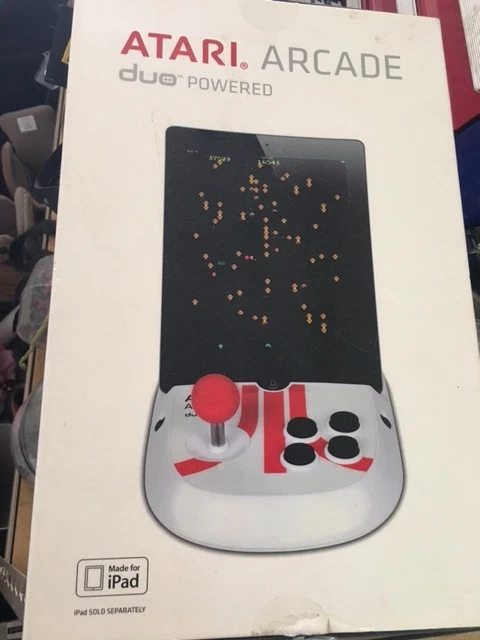 NEW Atari Arcade Duo Powered Joystick Controller for iPad In Box  - Image 1 of 1