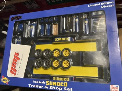 GMP Penske Team  Diecast 1:18 Scale Trailer Shop Set. - Image 1 of 2