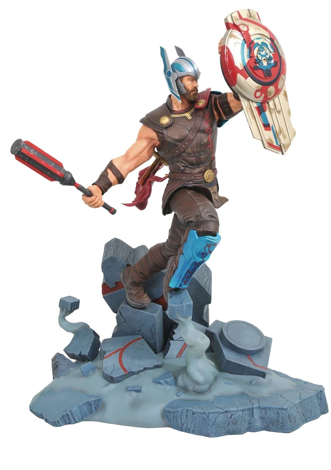 Estatua de Thor Ragnarok Gladiador Thor Hitos Marvel - Edición Limitada 253/1000 Foto 1 de 3