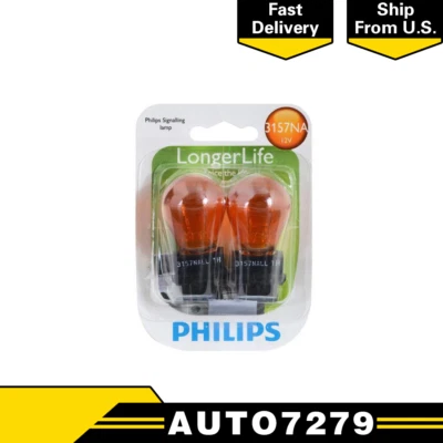 Philips 2X Miniaturas LongerLife Intermitente Bombilla Trasera Para 1988-2015 F-350 Foto 1 de 4