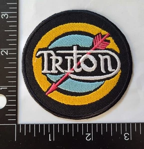 Triton patch Rocker Norton Embroidery Patch Iron On Sew High Quality Collection  - Picture 1 of 1