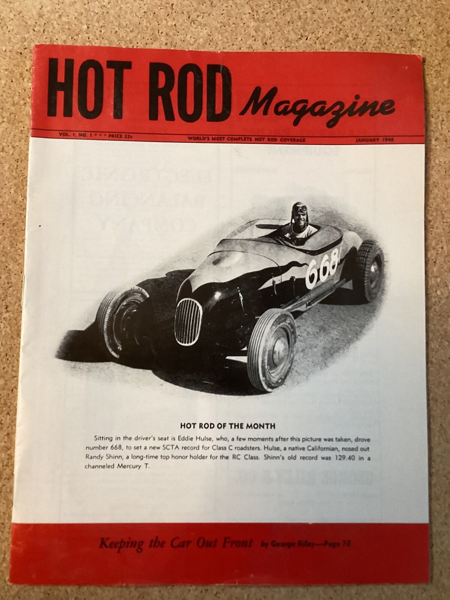 Hot Rod】 ヴィンテージマガジン 1970年代 Hot Rod Magazines 1940