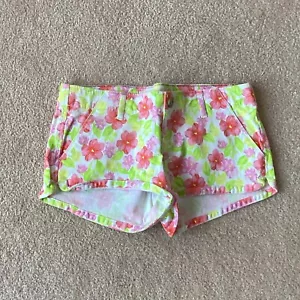 HOLLISTER SHORTS, JUNIOR SIZE 3, VERY SHORT, FLORAL PRINT, 4 POCKETS, ZIP FLY - Picture 1 of 3