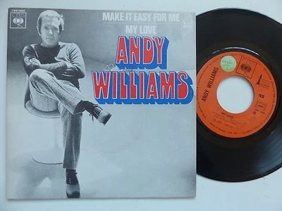 ANDY WILLIAMS Make it easy for me CBS 1990 Pressage France rrr - Photo 1/2