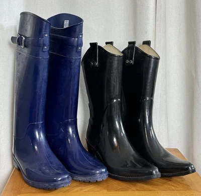 Lauren Ralph Lauren Rossalyn II & Capelli New York Rain Boots Women’s Size 8 - Image 1 of 4