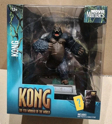 MOVIE MANIACS NBC WAVE 2 KING KONG  6" FIGURE LMT ED. CASE FRESH IN STOCK!  - Image 1 of 4