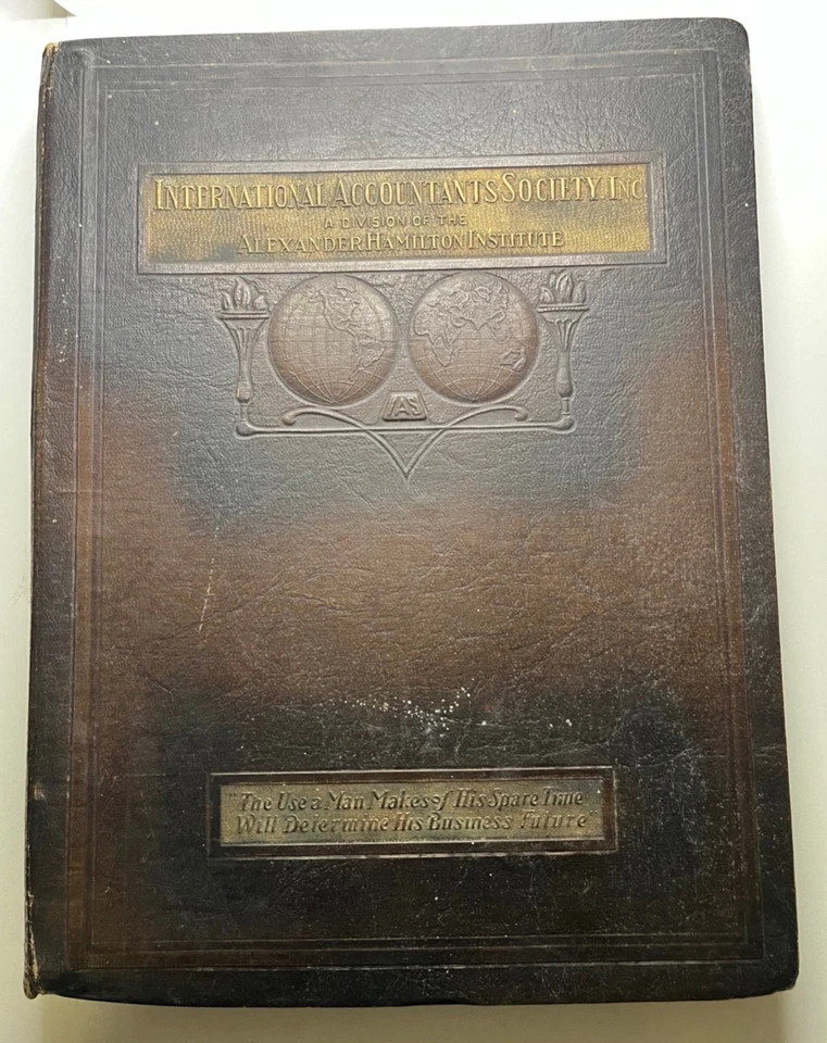 1935 International Accountants Society Correspondence School Vintage Course Test - Image 1 of 4