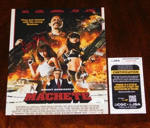 DANNY TREJO "MACHETE" SIGNED MACHETE 8X10 MOVIE POSTER JSA COA!!! - Picture 1 of 1