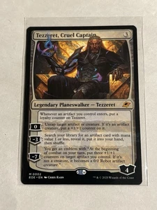 Tezzeret, Cruel Captain Edge of Eternities EOE Regular Non foil 0002 MTG Magic - Picture 1 of 6