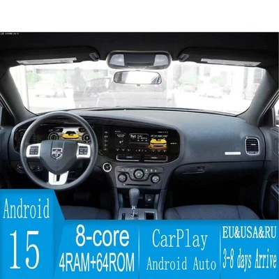 Actualización estéreo de radio de coche Android de 12,3" para Dodge Charger Daytona SRT 2010-2019 Foto 1 de 4