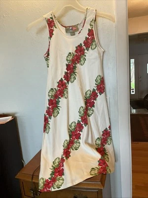 Vestido de verão Hilo Hattie The Hawaiian original meninas estampa floral L Havaí - Imagem 1 de 4