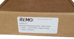 REMO 9764-S3 mordazas adicionales ' mordazas extraíbles aluminio suave | 24x30x69mm | 4 piezas NUEVO - Imagen 1 de 8