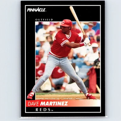 1992 Pinnacle Dave Martinez #397 Cincinnati Reds - Image 1 of 2