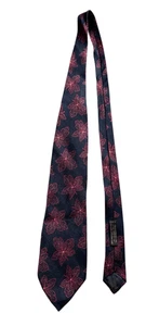 GIORGIO ARMANI Italy Krawatte HALSKRAWATTE Krawatte floral PRINT - Bild 1 von 3