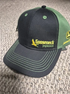 New gooseneck implement john deere dealership hat - Image 1 of 4