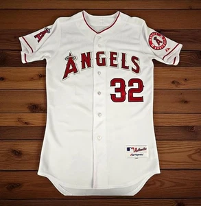 Authentic Majestic Anaheim Angels Home Jersey 2013 On Field #32 Josh Hamilton - Bild 1 von 9