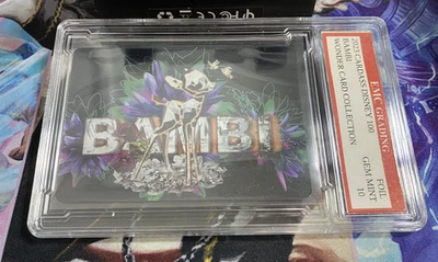 Disney 100 Bandai Bambi Foil Card CARDDASS GRADED 10 MINT - Image 1 of 2