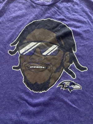 Фиолетовая футболка Lamar Jackson средний размер Baltimore Ravens футбол НФЛ NO8 QB - Изображение 1 из 4