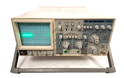 Аналоговый осциллограф BK Precision Model 2160 60 МГц, портативный, протестирован, БЫСТРАЯ ДОСТАВКА! - Изображение 1 из 4