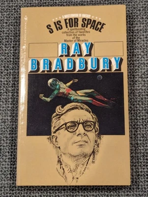 S is for Space by Ray Bradbury (1970 Vintage Science Fiction Paperback) - Image 1 of 2
