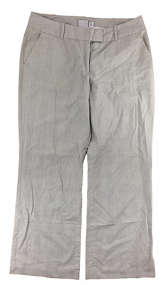 Брюки Worthington женские размер 12 желтовато-коричневые современный крой клетчатые повседневные брюки - Изображение 1 из 4