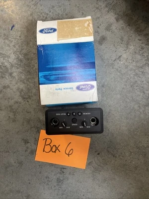 E99Z-19A164-A 89-95 FORD AEROSTAR INTERRUPTOR DE CONTROLE DE RÁDIO TRASEIRO NOVO ORIGINAL NOS - Imagem 1 de 2