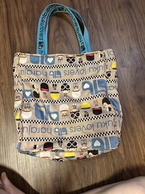 Lindo bolso de mano de nailon de colección raro Harajuku Lovers Gwen Stefani LAMB Y2K Foto 1 de 4