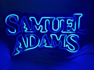 Samuel Adams LED Leuchtleiste Schild, Verbesserung Amerika Modell LA334A - Bild 1 von 16