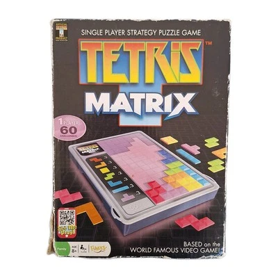 Tetris Matrix Single Player Strategy Puzzle Game Fundex 100% Complete - Image 1 of 4