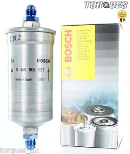 Bosch 0450905021 AN-6 (JIC -06) External High Performance Fuel Filter 8 Micron - Picture 1 of 1
