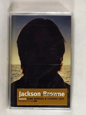 JACKSON BROWNE ‎– Looking East 1996 1st US cassette SEALED Bonnie Raitt - Image 1 of 2