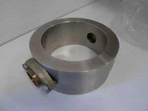 Vacuum Spacer Edwards Speedi Vac Diff Stack Cold Chamber EO2 Stainless Steel - Picture 1 of 12