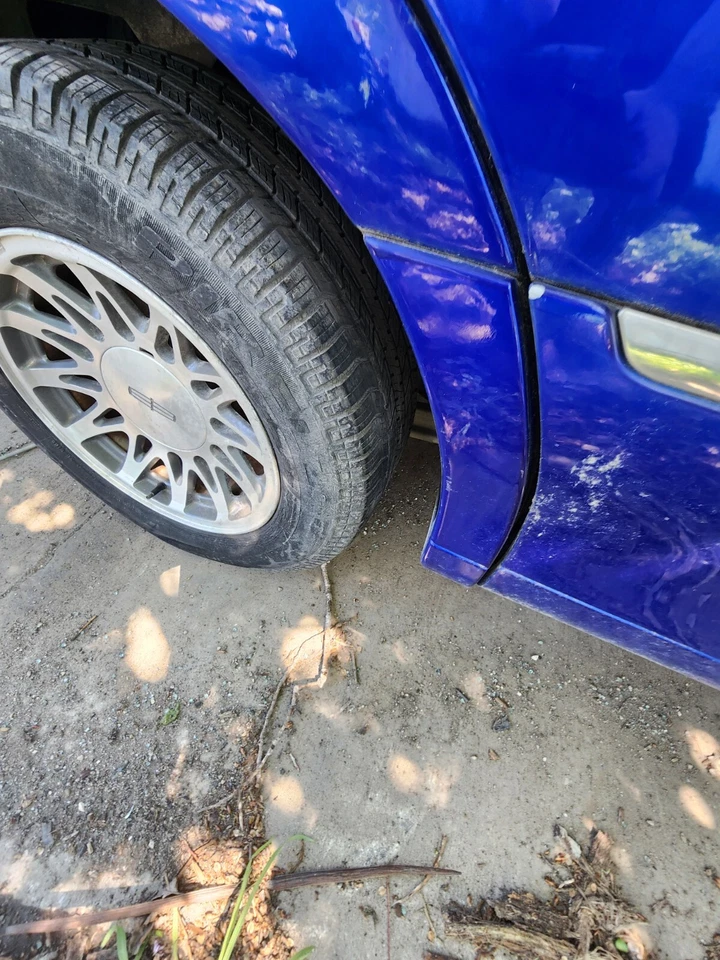 1998 1999 00 05 06 08 09 2011 LLINCOLN TOWN CAR ПРАВАЯ ЗАДНЯЯ QT ПАНЕЛЬ МОЛДИНГ СИНИЙ - Изображение 1 из 1