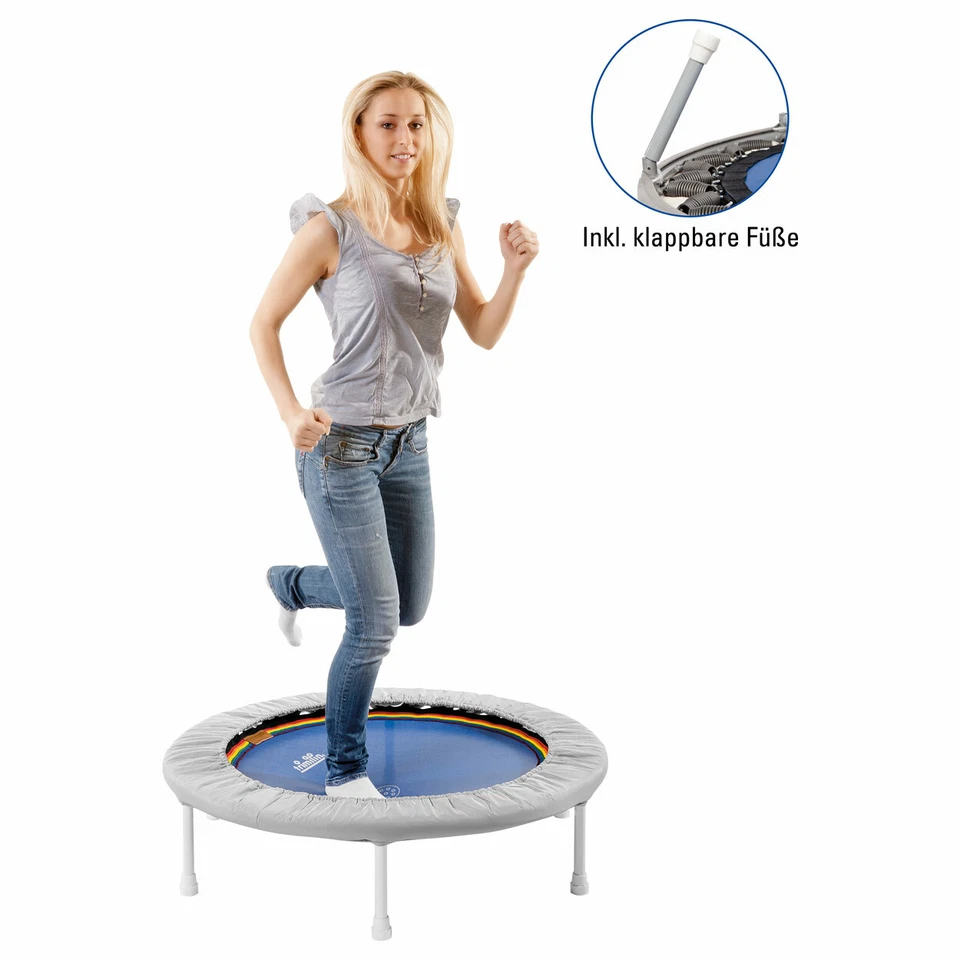 Trimilin Trampolin Med Plus 102 cm bis 100kg - Blau