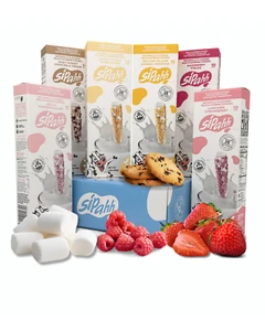 Sipahh Strohhalme mit Milcharoma. 60 pflanzliche Strohhalme. Taste Adventure 6 Packungen. - Bild 1 von 15