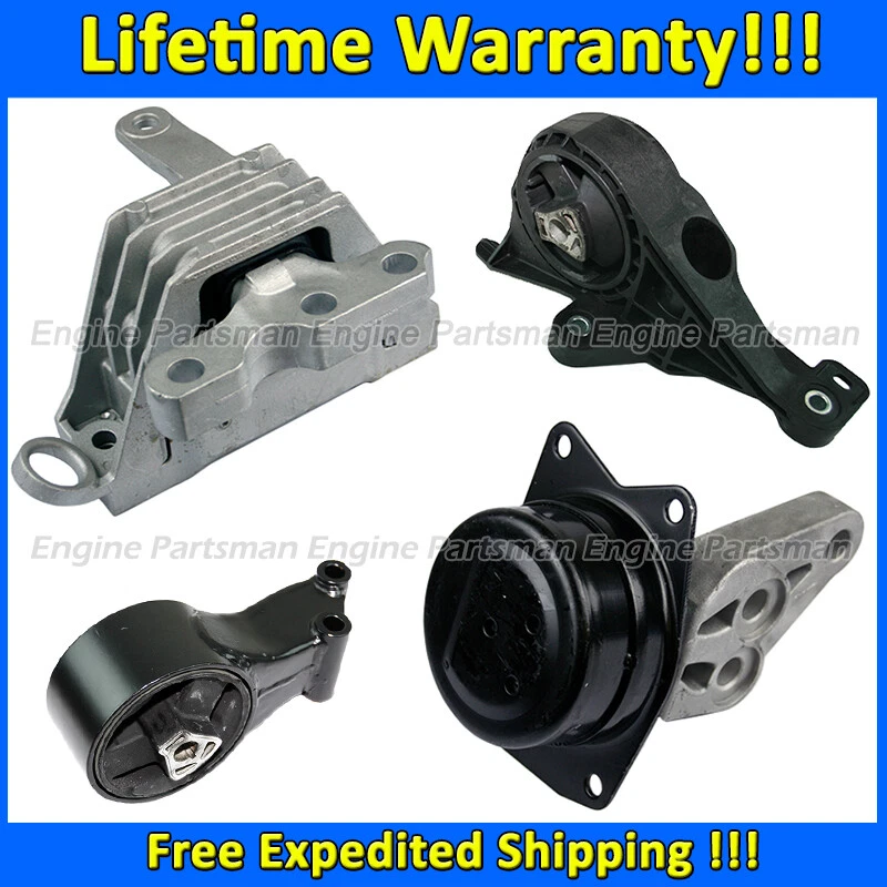 K2911 Motor & Transmission Mount Set 4X For 2013-2019 Cadillac XTS 3.6L FWD AUTO - Image 1 of 1