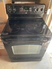 GE stove oven electric Fully Functional Black Range Appliance Great Condition
