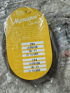 MONIQUE JESSICA SYNTHETIC MOHAIR Doll Wig SIZE 10/11 BLONDE Partial Cap - Picture 1 of 4