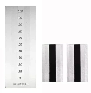 Double Groove Grind Gauge Grindometers Stainless Steel Scraper Fineness Meter - Picture 1 of 11