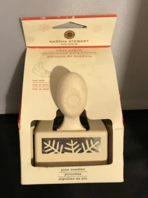 Martha Stewart Crafts Holiday Punch Pine Needles Trim NIB - Image 1 of 4