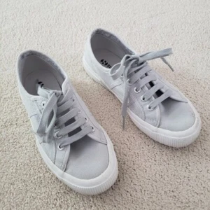 Superga Low Top 100% Cotton Sneakers sz6 - Picture 1 of 12