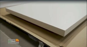 Pannello Porta Bianco scorrevole a scomparsa esterno muro fresato maniglia 44 mm - Imagen 1 de 13
