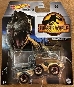 Coche de personajes Hot Wheels - Mundo Jurásico - #GWR50 Tyrannosaurus Rex - Imagen 1 de 1