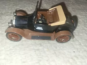 Studebaker Trustworthy Coin Bank 4th Edition 1914 Black Brown Roadster Car Truck - Picture 1 of 7