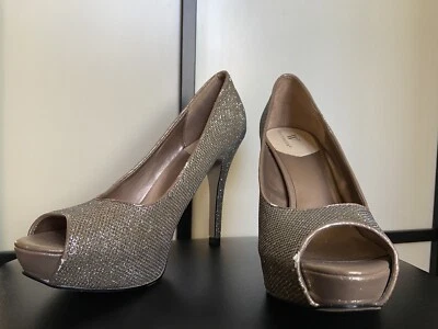 Worthington Pewter Glitter Pumps Size 8 M - Image 1 of 4