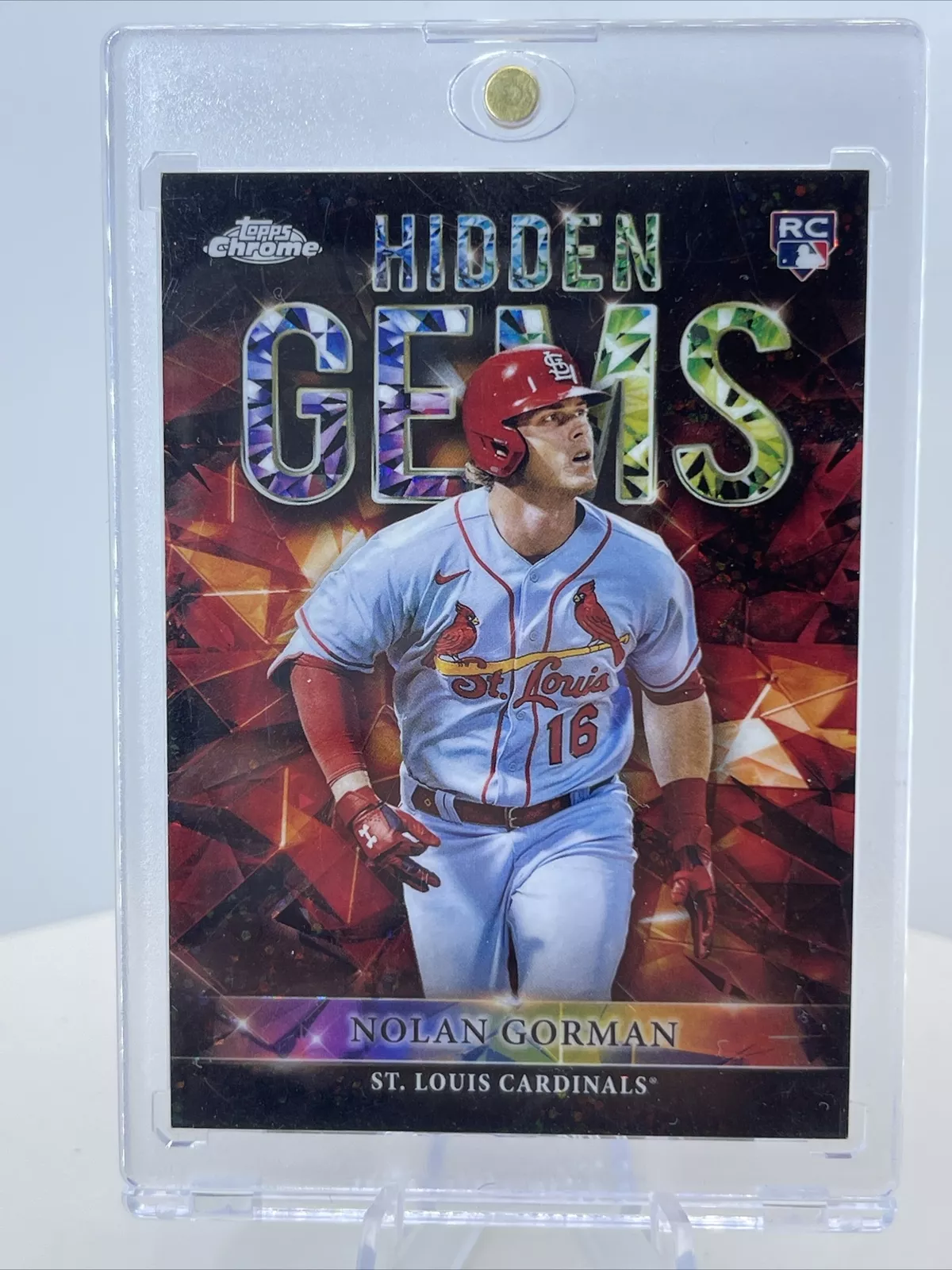2023 Nolan Gorman Topps Chrome Hidden Gems SSP Cardinals 🔥🔥
