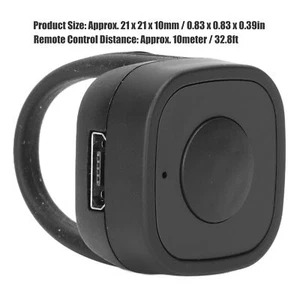 Remote Control Page Turner Charging Bt Video Scrolling Ring Fingertip Contro IDS - Photo 1 sur 12