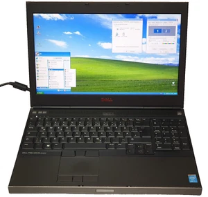 DELL PRECISION M4800 Windows XP Gamer i7 4GB 500GB Laptop K2100M 15,6" DP HDMI - Bild 1 von 18