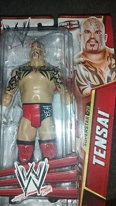 WWE Basic Series 28 Tensai Action Figure 29 White Box Mattel Wrestling Nxt Raw - Picture 1 of 2
